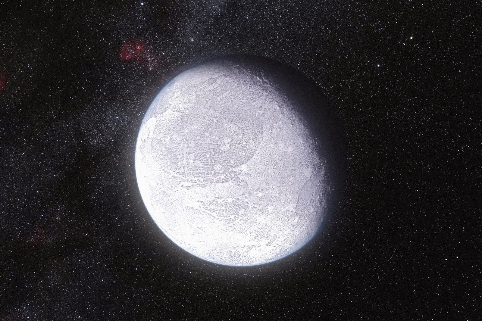the Eris dwarf planet